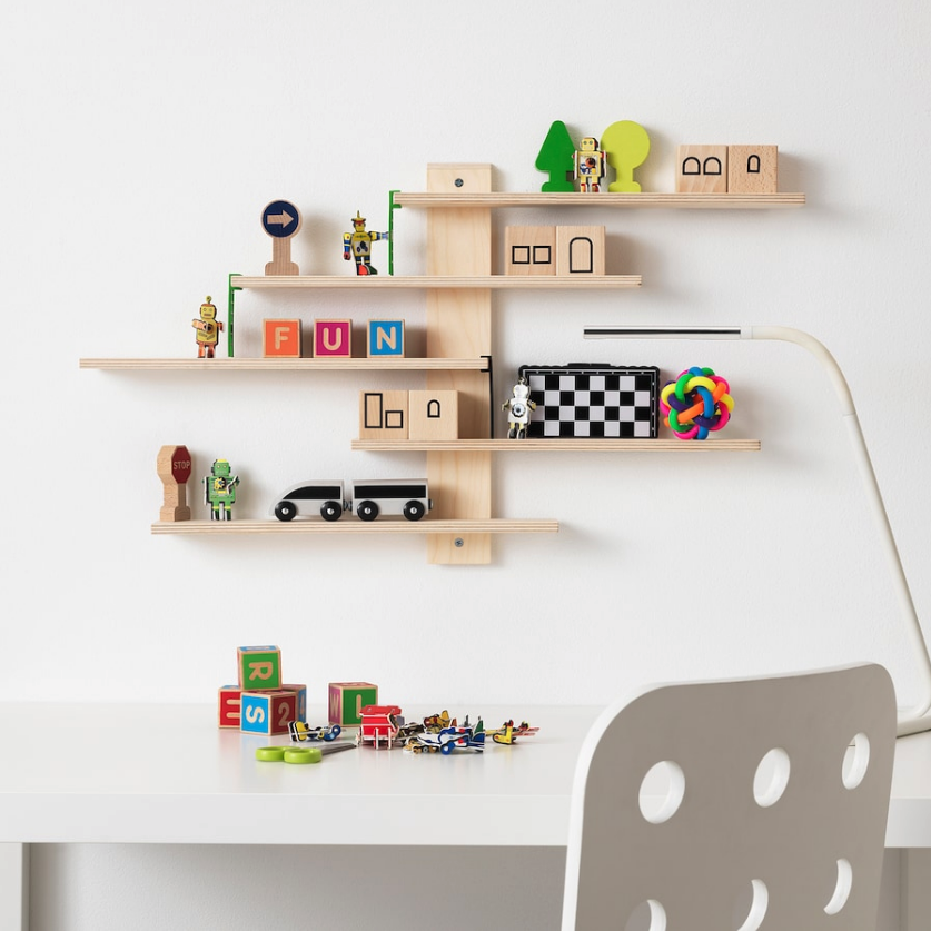 Die 10 besten wandregal kinderzimmer 29 Wandregal von IKEA für Kinderzimmer mit 5 Fächern und Spielzeug